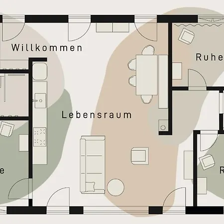 Feldkoje - Luxurioeses Design-Ferienhaus Mit Kamin Und Feldrandlage בית נופש פהמארן