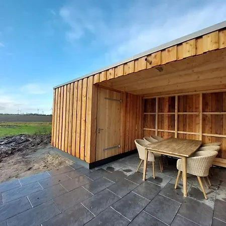 Feldkoje - Luxurioeses Design-Ferienhaus Mit Kamin Und Feldrandlage בית נופש פהמארן
