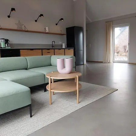 Feldkoje - Luxurioeses Design-Ferienhaus Mit Kamin Und Feldrandlage *